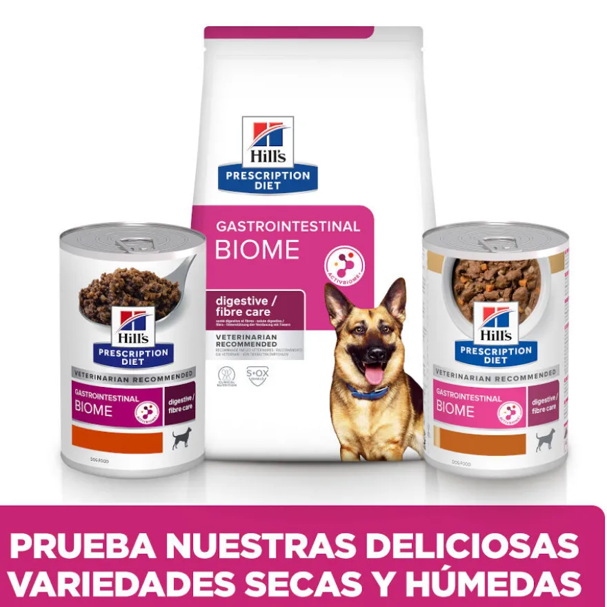 Hill's Prescription Diet Gastrointestinal Biome Pollo lata para perros