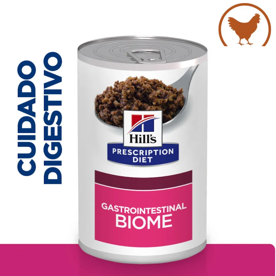 Hill's Prescription Diet Gastrointestinal Biome Pollo lata para perros