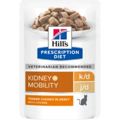 Hill's Prescription Diet k/d + Mobility j/d Pollo sobre para gatos