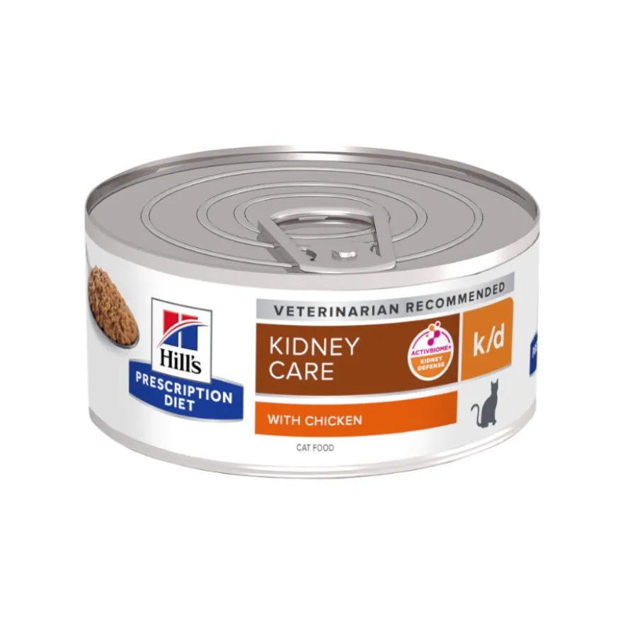 Hill's Prescription Diet Kidney Care k/d Pollo lata para gatos