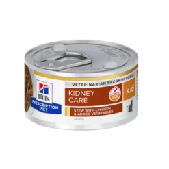 Hill's Prescription Diet Kidney Care k/d estofado de pollo y vegetales lata para gatos