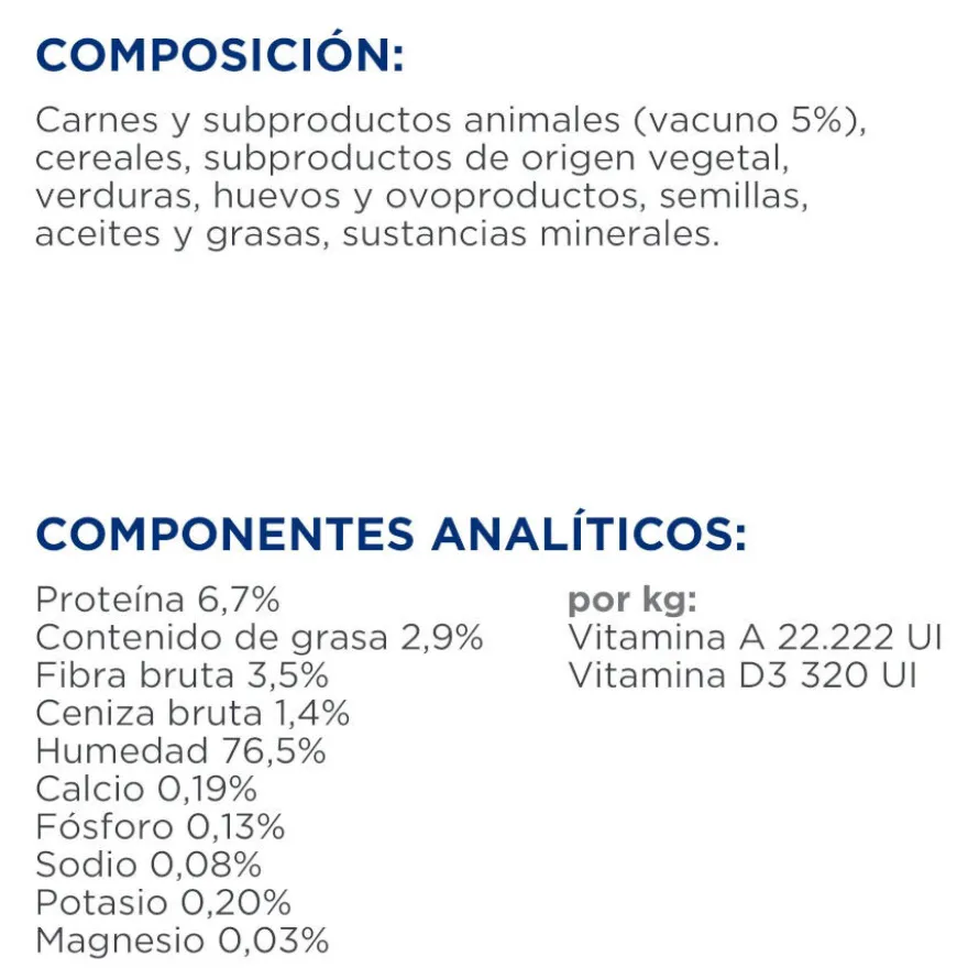 Hill's Prescription Diet Metabolic Vacuno y Verduras lata para perros