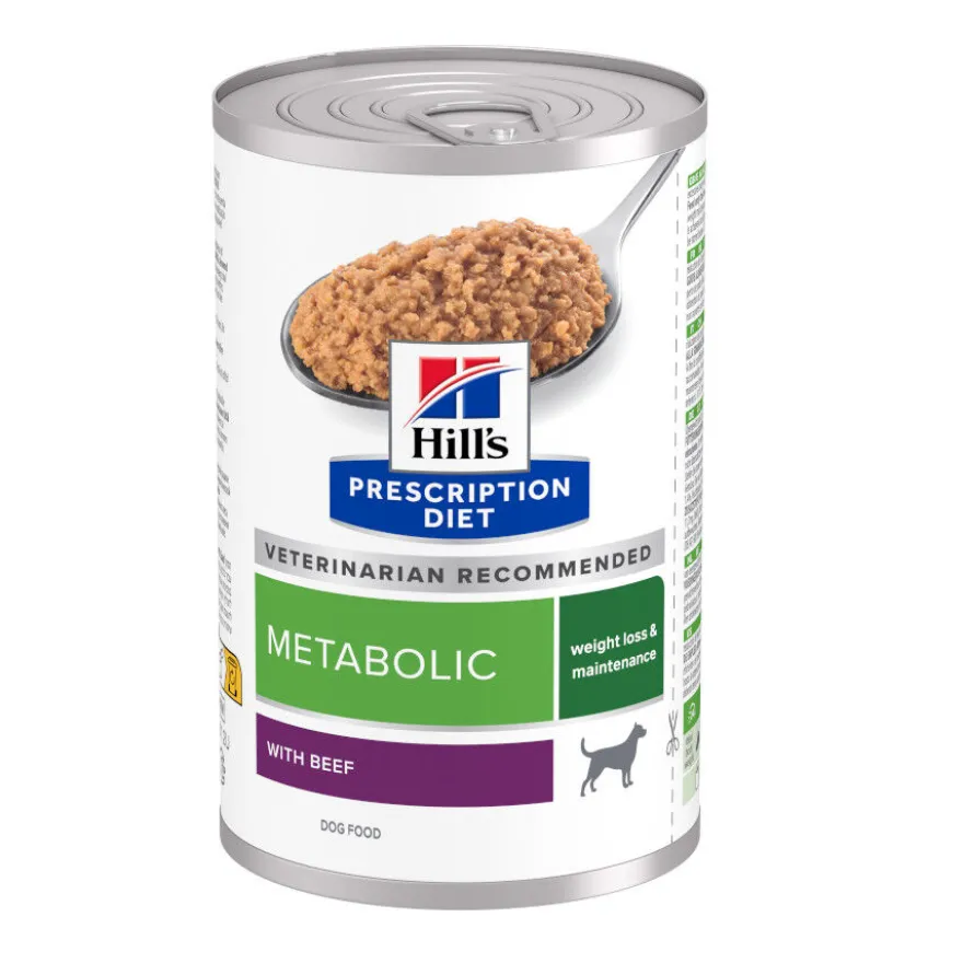 Hill's Prescription Diet Metabolic Vacuno y Verduras lata para perros