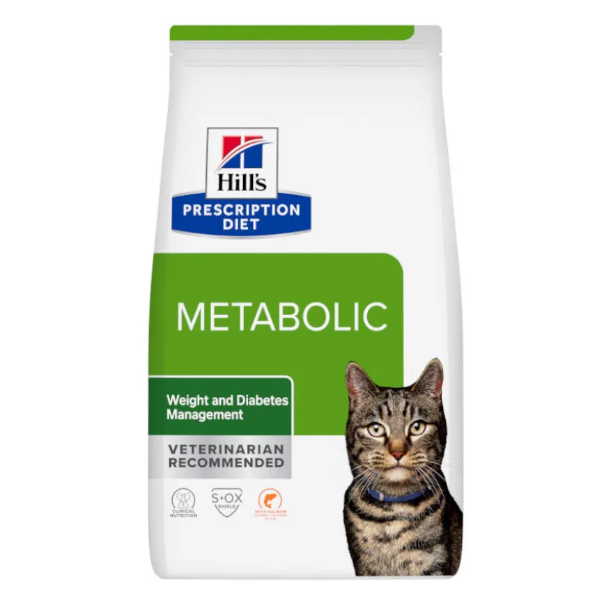 Hill's Prescription Diet Metabolic Salmón pienso para gatos