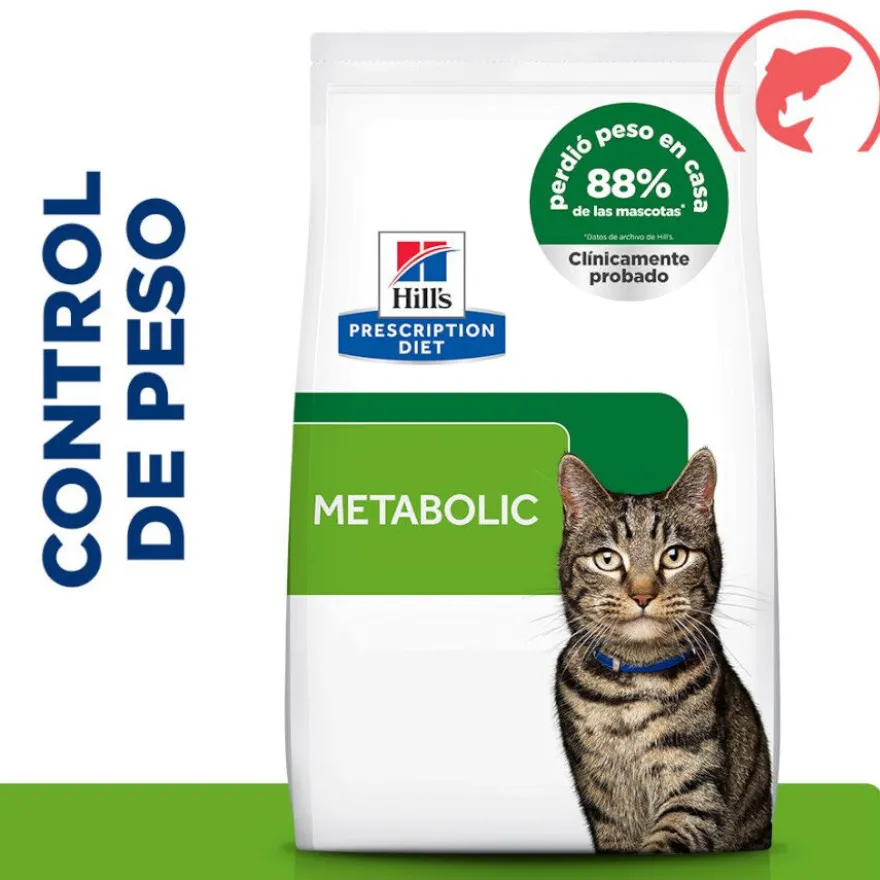 Hill's Prescription Diet Metabolic Salmón pienso para gatos