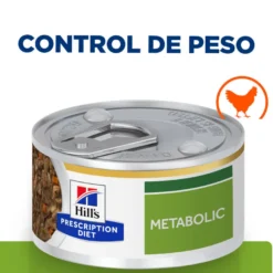 Hill's Prescription Diet Metabolic Estofado de Pollo y Vegetales lata para gatos