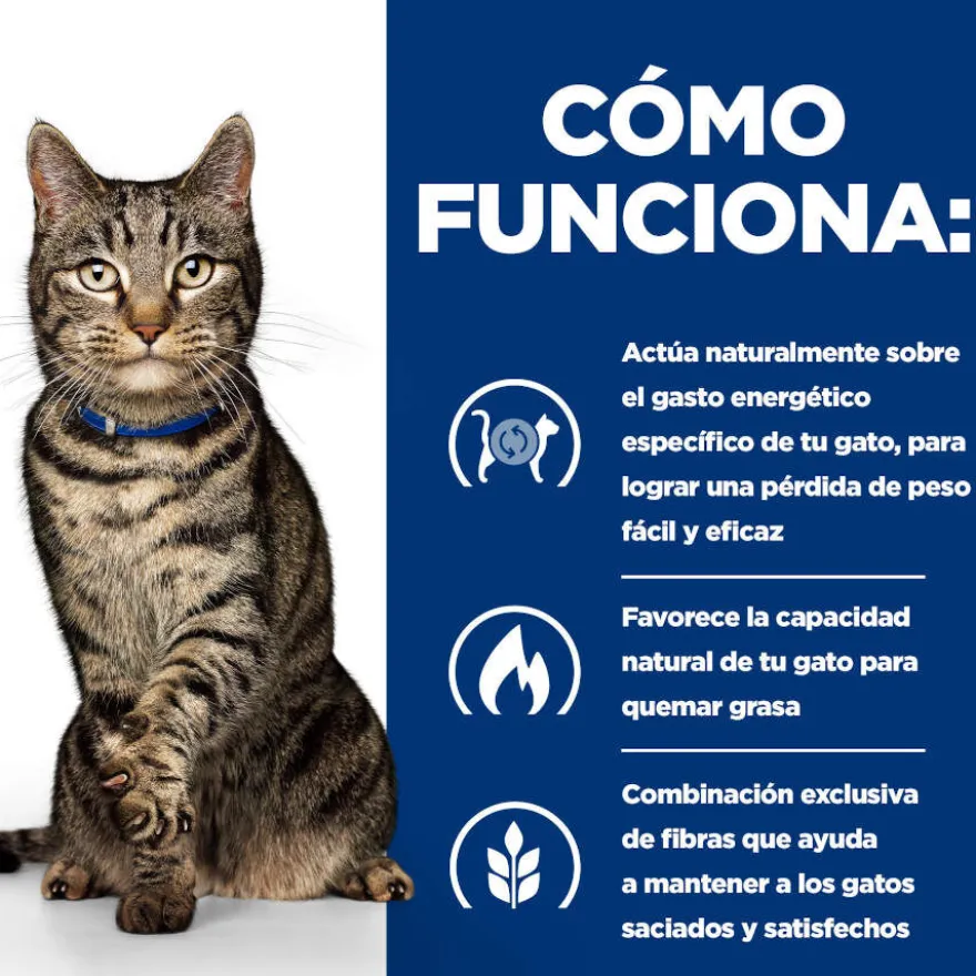 Hill's Prescription Diet Metabólico Control de Peso Pescado Sobre en Salsa para gatos