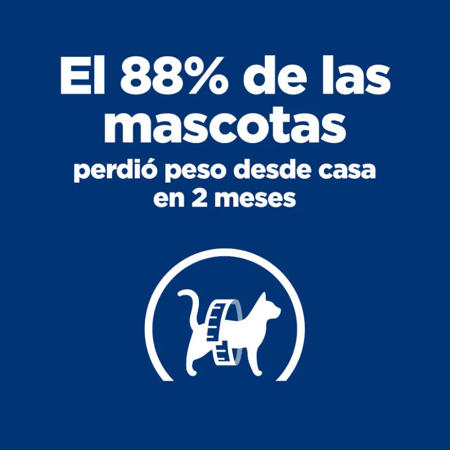 Hill's Prescription Diet Metabólico Control de Peso Pescado Sobre en Salsa para gatos