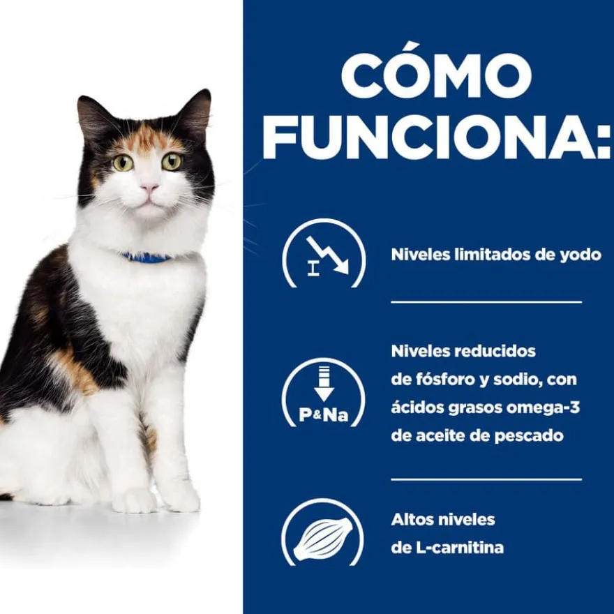 Hill's Prescription Diet Thyroid Care y/d Pollo lata para gatos