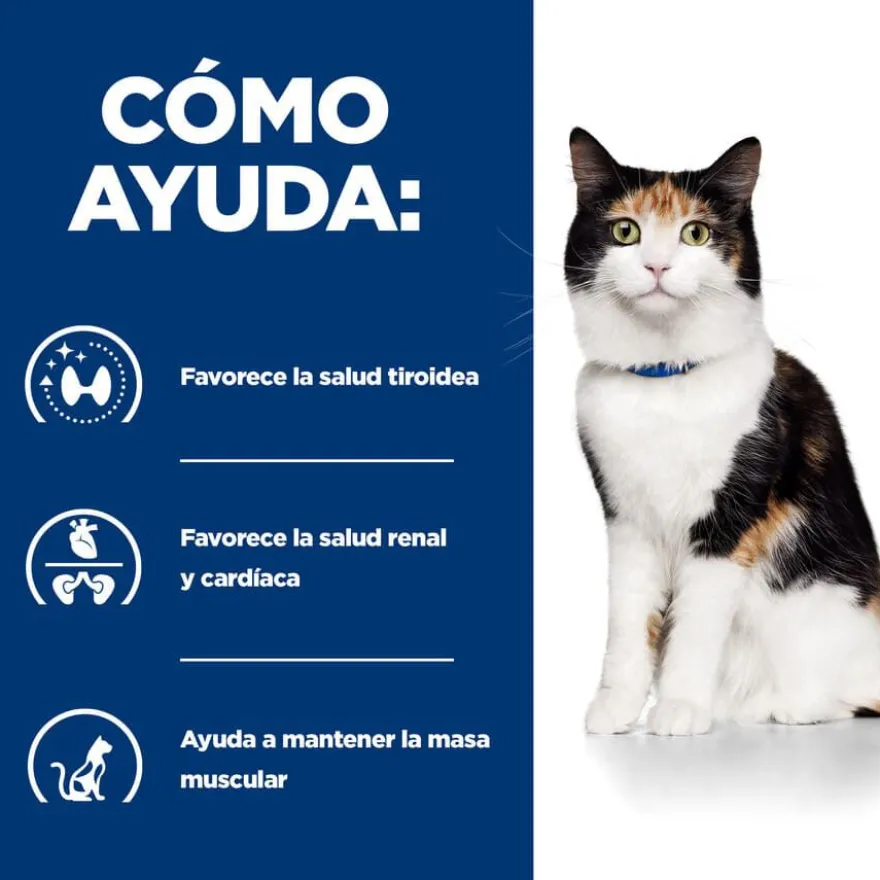 Hill's Prescription Diet Thyroid Care y/d Pollo lata para gatos
