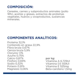 Hill's Prescription Diet Urinary Care s/d Pollo pienso para gatos