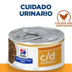 Hill's Prescription Diet Urinary Care c/d Estofado de Pollo y Verduras lata para perros