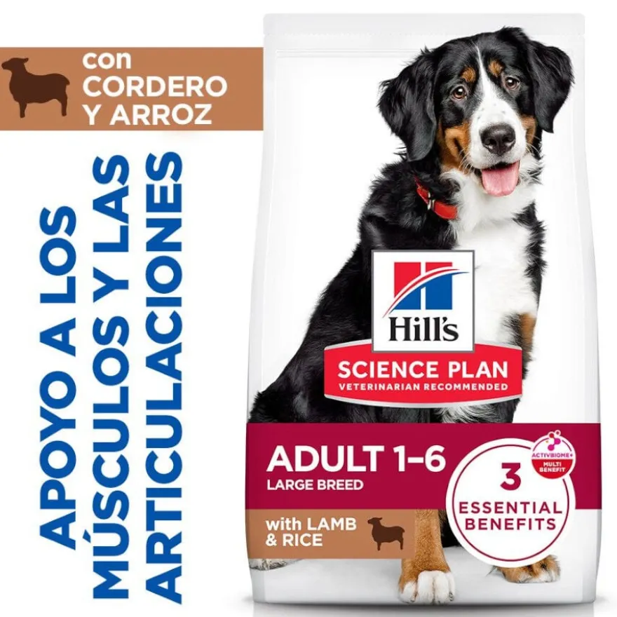 Hill's Science Plan Adult Large Breed pienso cordero y arroz para perros de razas grandes