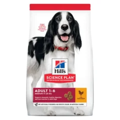 Hill's Science Plan Adult Medium Pienso Pollo para perros de razas medianas