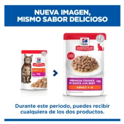 Hill's Science Plan Adult Ternera Sobre en Salsa para gatos