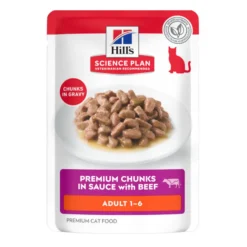 Hill's Science Plan Adult Ternera Sobre en Salsa para gatos