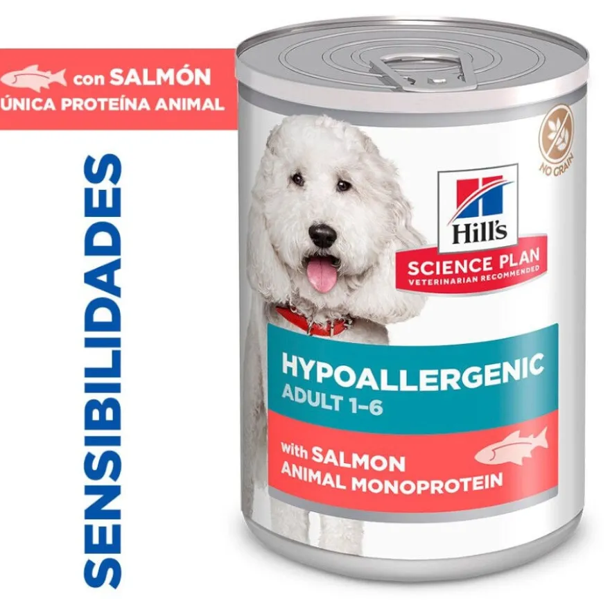 Hill's Science Plan Hypoallergenic Alimento Húmedo con Salmón para Perros Adultos