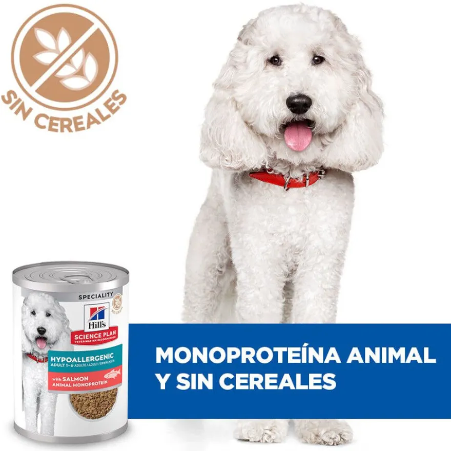Hill's Science Plan Hypoallergenic Alimento Húmedo con Salmón para Perros Adultos