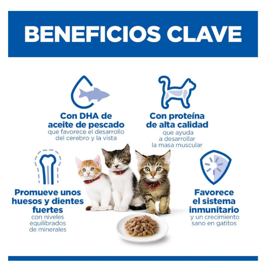 Hill's Science Plan Kitten Pescado Azul sobre para gatos