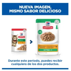 Hill's Science Plan Kitten Pollo sobre en salsa