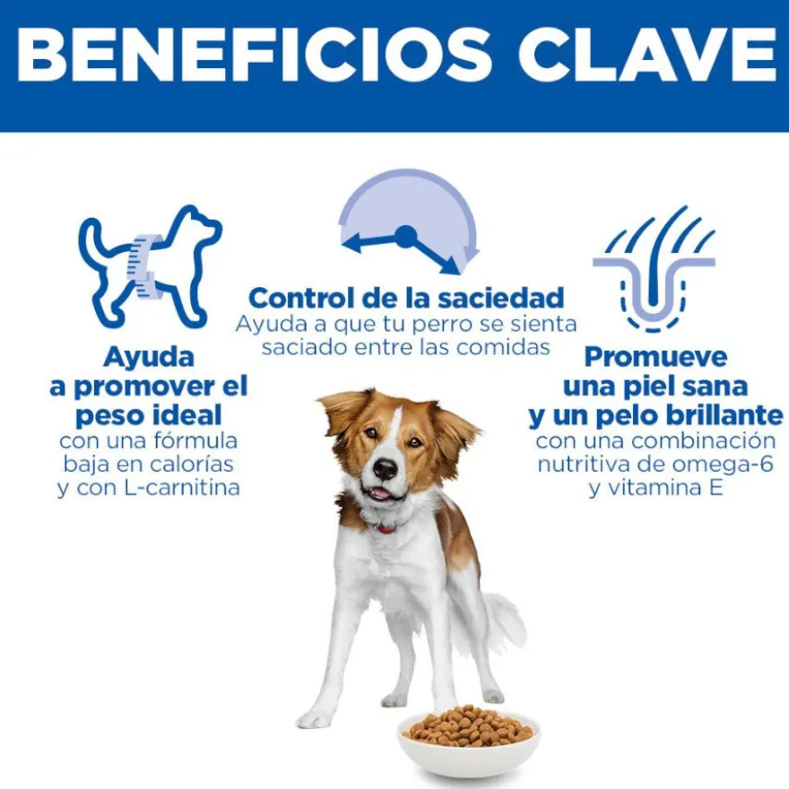 Hill's Science Plan Light pienso pollo perros de razas medianas