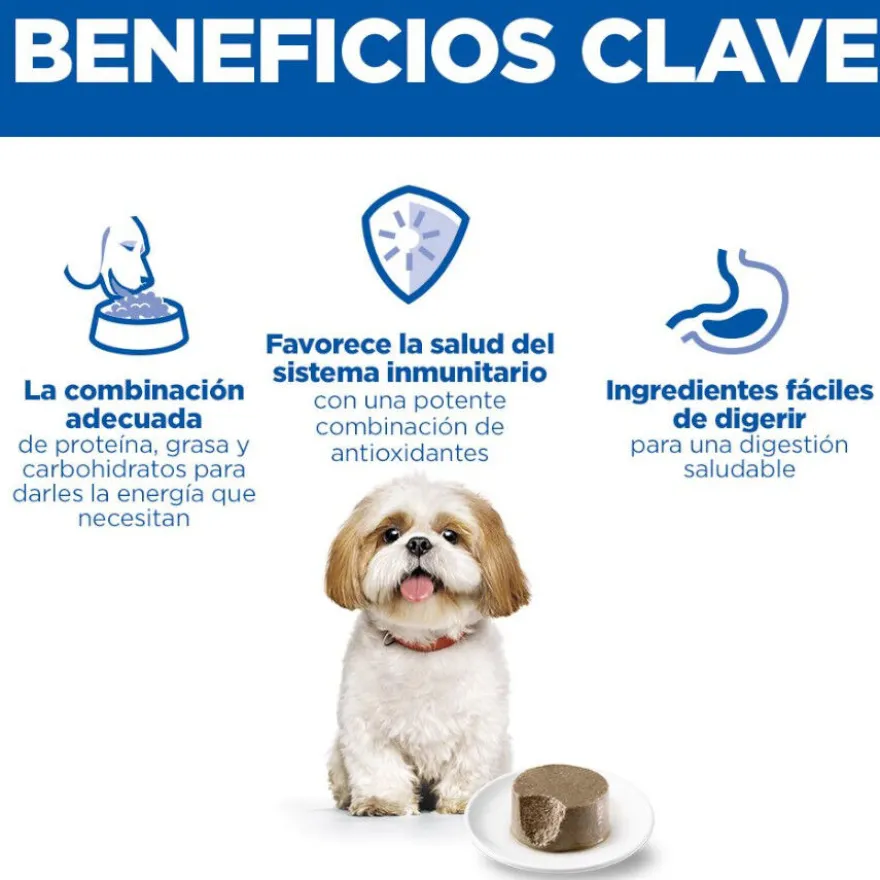 Hill's Science Plan Mature Adult Small y Mini Mousse de Ternera lata para perros