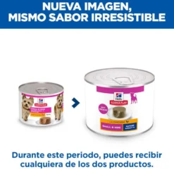 Hill's Science Plan Mature Small y Mini Mousse de Pollo lata para perros