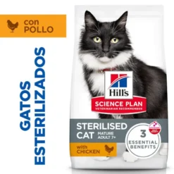 Hill's Science Plan Mature Sterilised Piendo pollo para gatos esterilizados