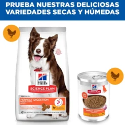 Hill's Science Plan Perfect Digestion Adult Pollo lata para perros