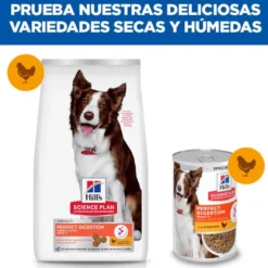 Hill's Science Plan Perfect Digestion Adult Medium Pollo pienso para perros