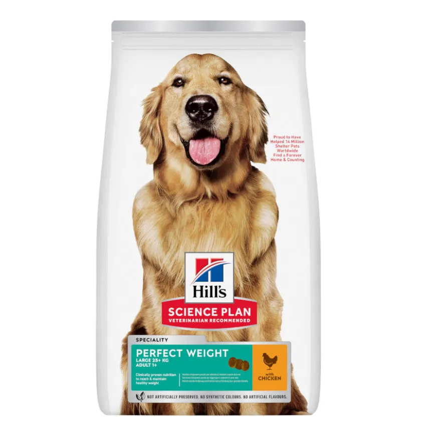 Hill's Science Plan Perfect Weight Adult Large Pollo pienso para perros