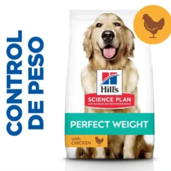 Hill's Science Plan Perfect Weight Adult Large Pollo pienso para perros
