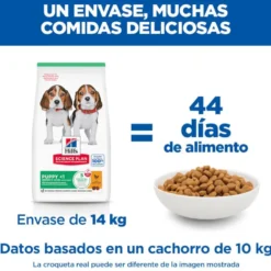 Hill's Science Plan pienso pollo para cachorros de razas medianas