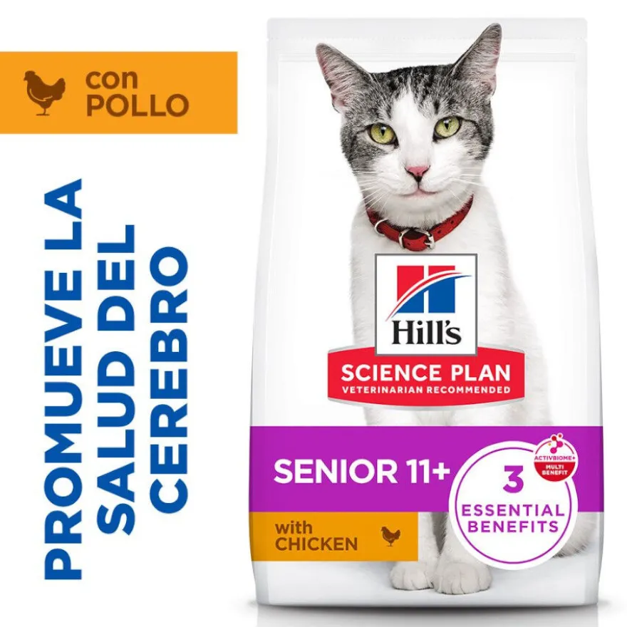 Hill's Science Plan Pienso Pollo para gatos seniors