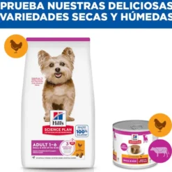 Hill's Science Plan pienso pollo para perros adultos de razas mini