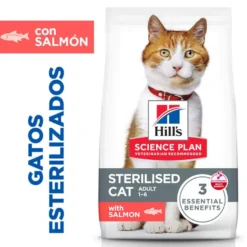 Hill's Science Plan Sterilised pienso salmón para gatos esterilizados