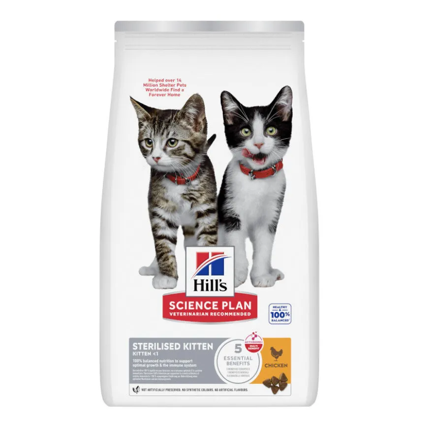 Hill's Science Plan Sterilised Kitten Pollo pienso para gatos