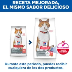 Hill's Science Plan Sterilised pienso salmón para gatos