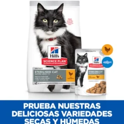Hill's Science Plan Sterilised Mature Pollo en Salsa sobre para gatos