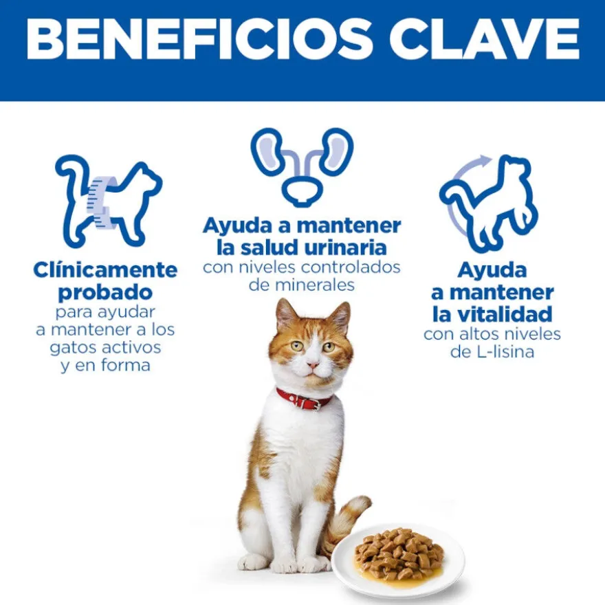 Hill's Science Plan Sterilised Young Adult Pavo Sobre en Salsa para gatos