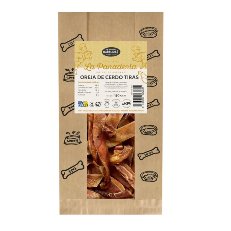 Hobbitalf Tiras Oreja de Cerdo Snack para perros