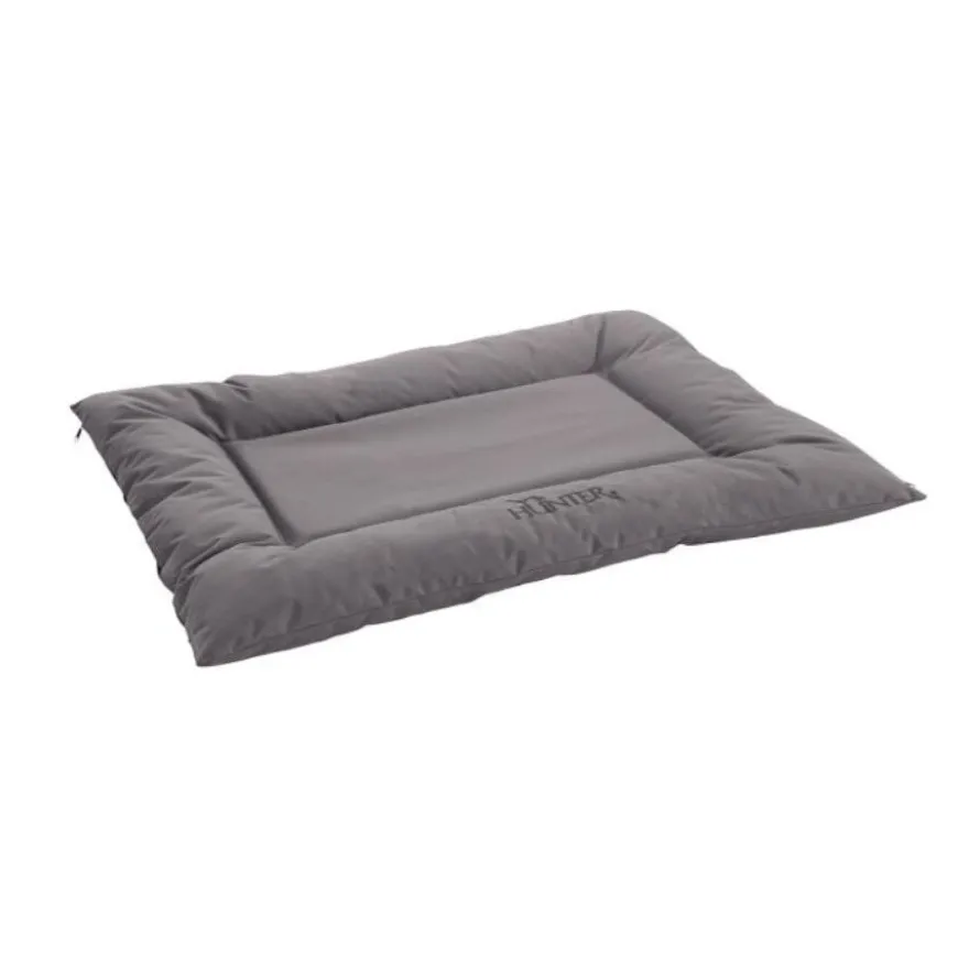 Hunter Gent Antibacterial Cama Impermeable Gris para perros