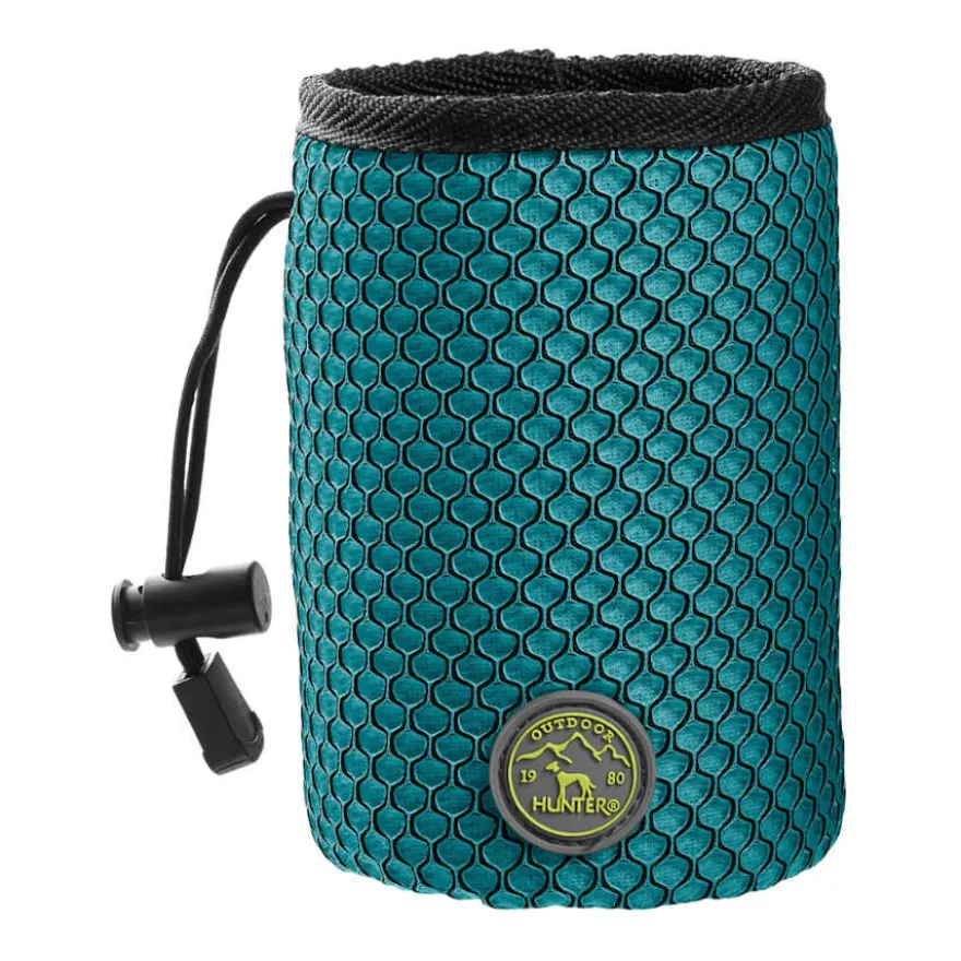 Hunter Hilo Basic Porta Snacks turquesa para perros