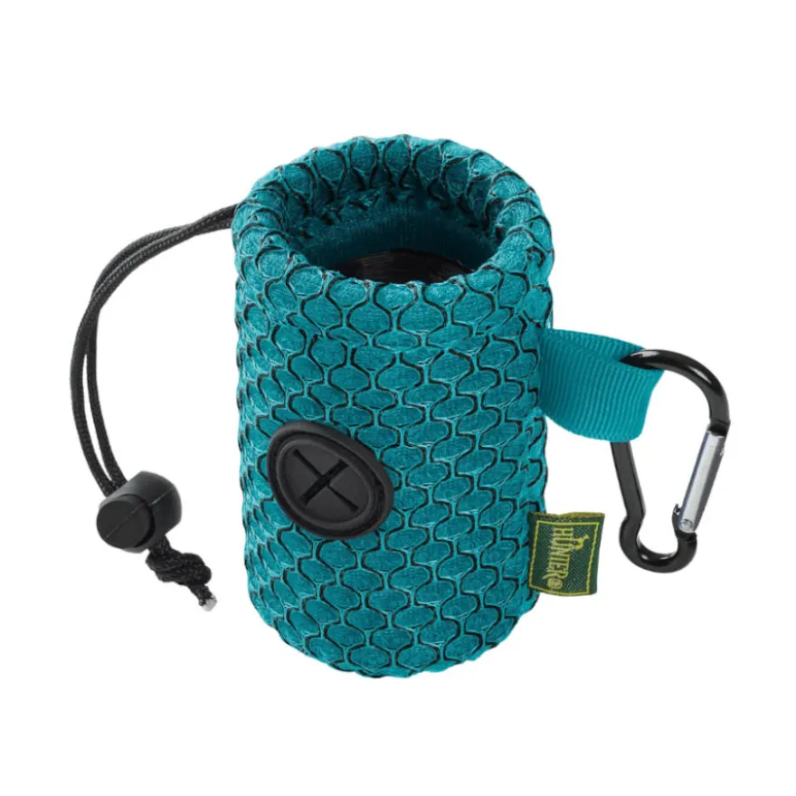 Hunter Hilo Porta Bolsas Turquesa con Mosquetón para perros