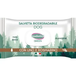 Inodorina Green Toallitas Húmedas Iluminadoras para perros