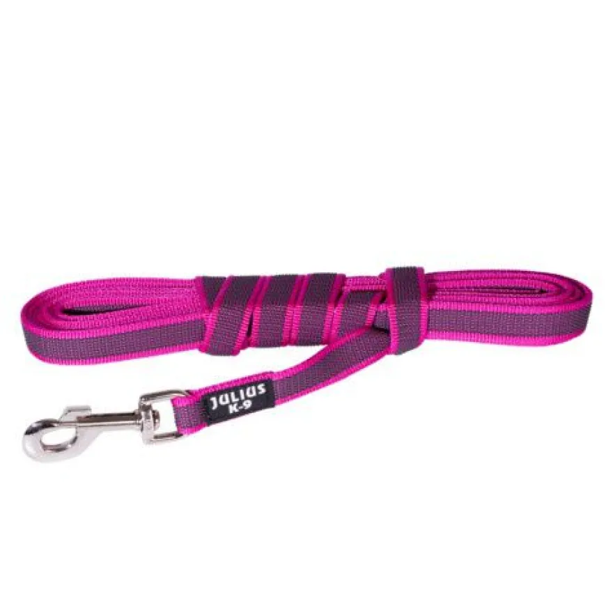 Julius K9 Correa Rosa para perros