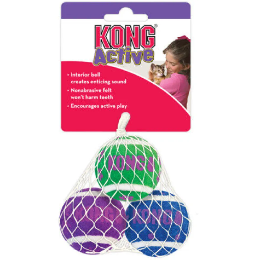 Kong Active pelotas de tenis para gatos