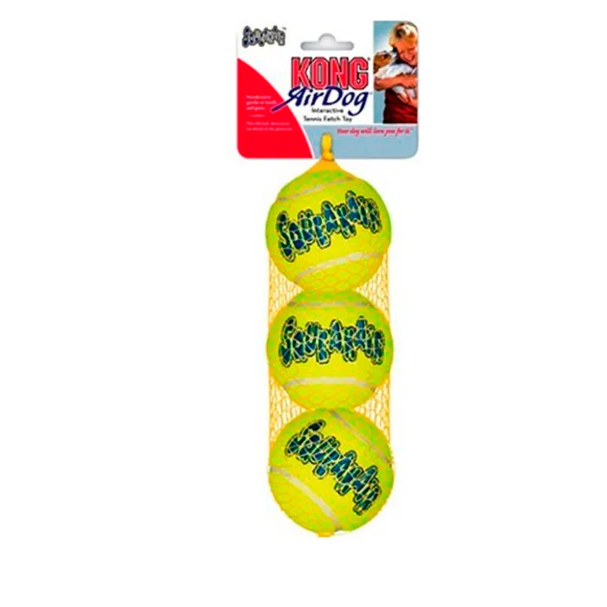 Kong Air Squeakers pelotas de tenis para perros