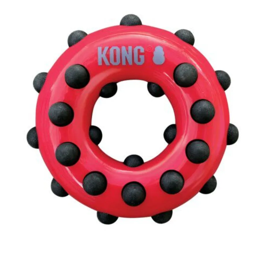 Kong Dotz Mordedor doble textura para perros