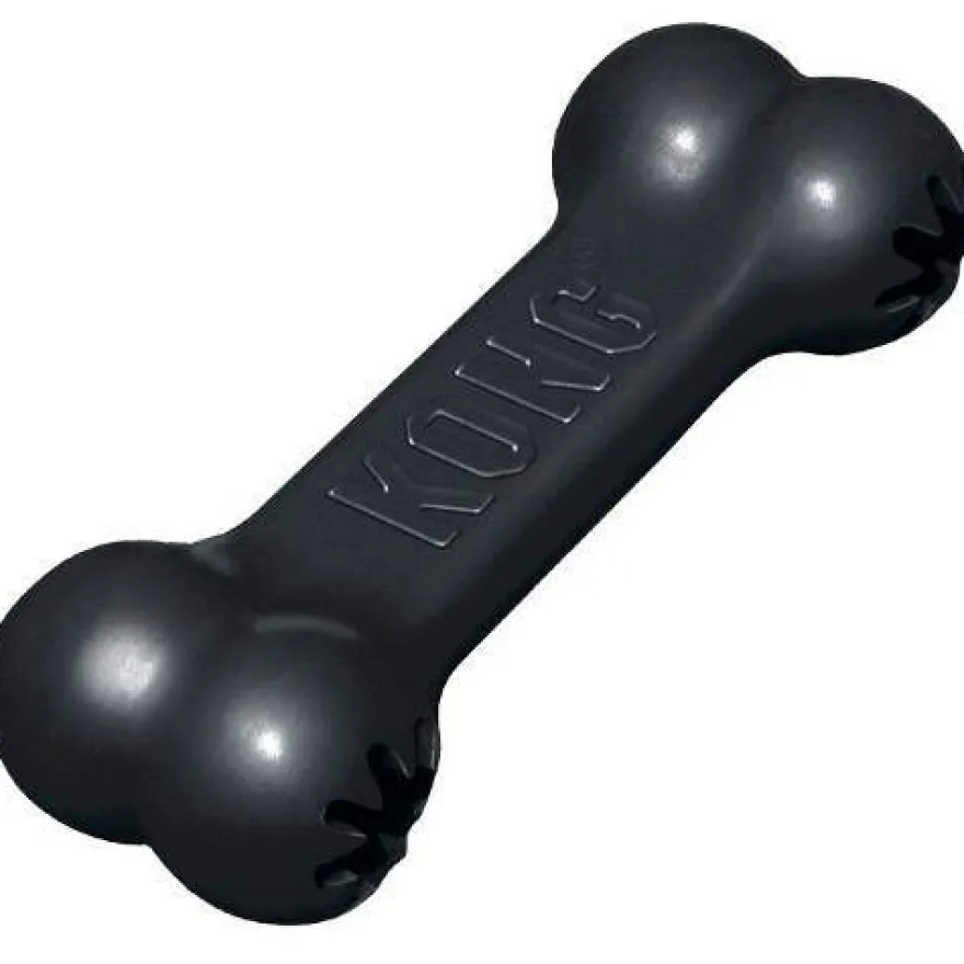 Kong Goodie Bone Hueso negro para perros